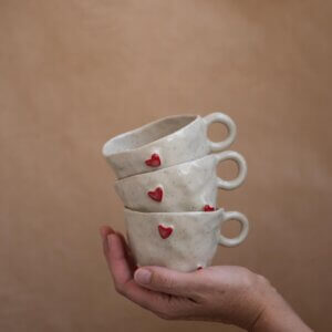 3D HEART CUP