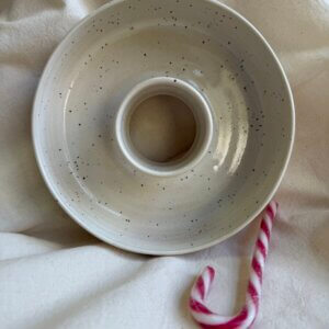 NUT BOWL CREAM WHITE