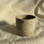 SPECKLED HEART CUP