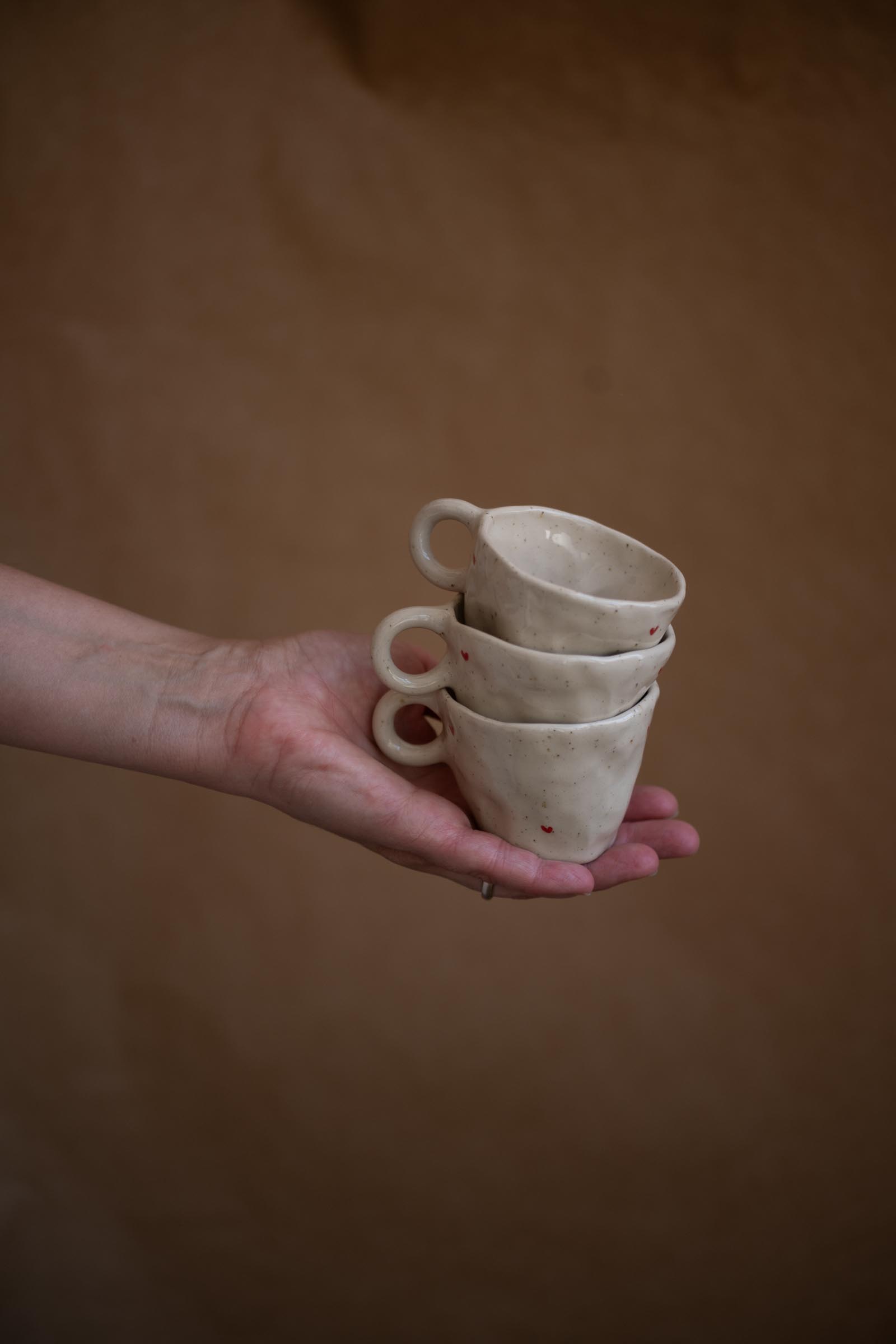 PINCH CUP HEARTS