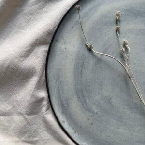 SKY DUST HANDMADE PLATE